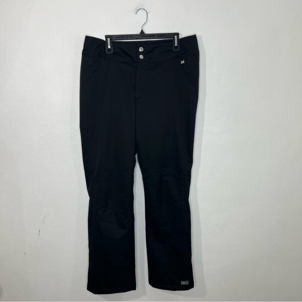NILS Black Ski Snow Waterproof Outdoor Winter Pants Size 14